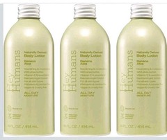 3 Pack Hey Humans Naturally Derived Body Lotion – Banana Aloe – 14 fl. oz.