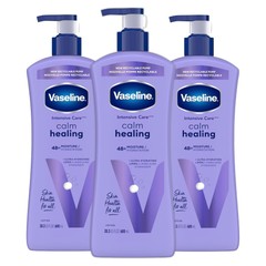 Vaseline Hand & Body Lotion Intensive Care Nourishing Moisture 20.3 Oz, 3 Ct
