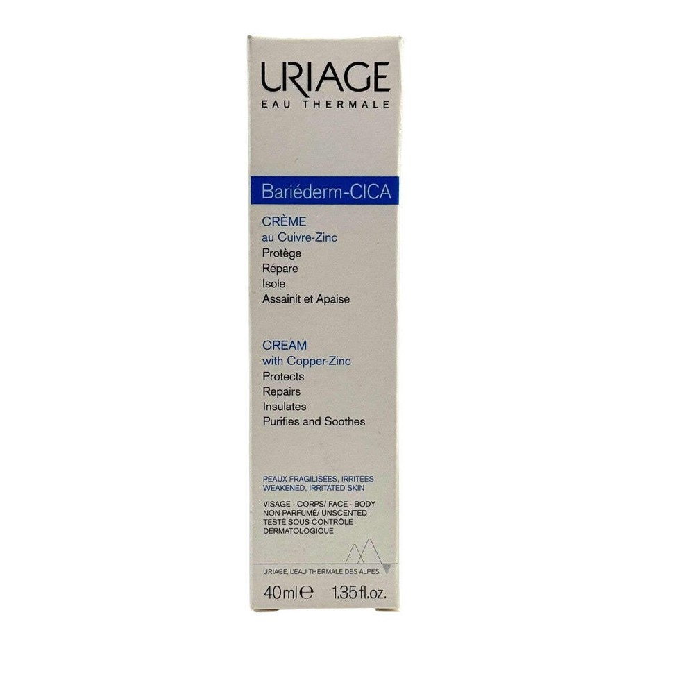 Uriage Bariederm-CICA Cream with Copper-Zinc 40ml – Repairs & Soothes