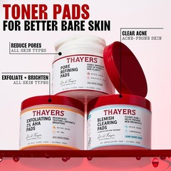 Thayers 2% AHA Exfoliating Toner Pads 60Ct