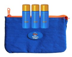 3 x 7ML Shiseido Perfect UV Protector SPF 50+ Wetforce, Multi Defense & Bag