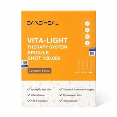 SANDIHEAL VITA-LIGHT Spicule Shot 120,000 Therapy Kit, Needle-Free Liquid
