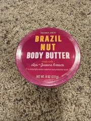 Trader Joe’s Brazil Nut Body Butter BRAND NEW W/ Açaí & Guarana Extracts