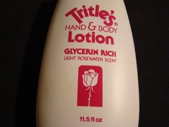 Tritles Hand And Body Lotion 11.5 Oz Older Bottle Has Been Opened Display Only