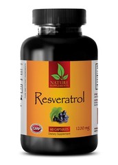 Resveratrol Supreme 1200 – Anti Aging – Anti Wrinkle – Antioxidant – 1 Bottle