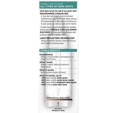 L&rsquo;Oréal Paris Bright Reveal 12% Niacinamide Serum Amino Sulfonic Ferulic Face