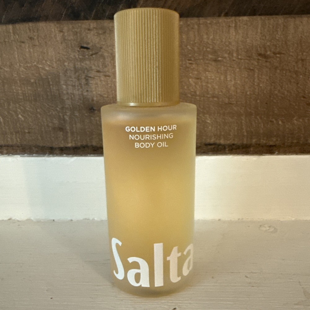 Saltair Salt Water Golden Hour nourishing BODY OIL pump bottle 4 oz New