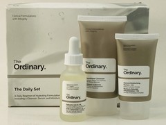 The Ordinary The Daily Set Squalane Cleanser + HA 2% B5 + Moisturizer Open Box