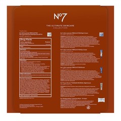 No7 Lift & Luminate Skincare Set Day Night Cream SPF 30 Eye Serum Wipes