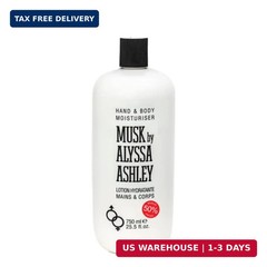 Alyssa Ashley Musk Hand & Body Lotion, 25.5 Ounce
