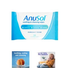Natural Chamomile Wipes, Pack of 30 – Eco-Friendly, Gentle Cleansing and Relief