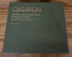 CbGärDN CB Micro‑Exfoliant Peel 60 ml – New Sealed w/ Applicator Tool