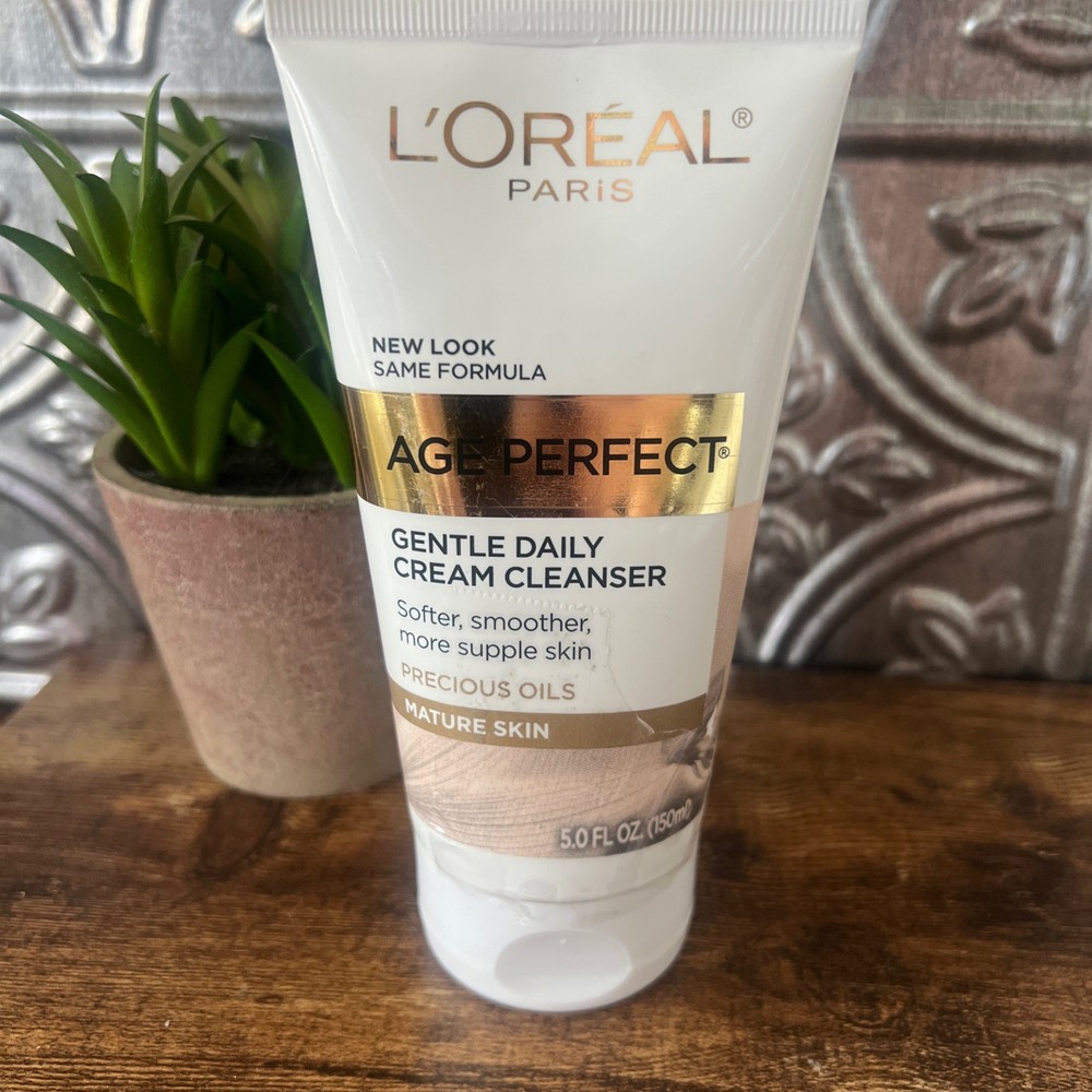 L’Oréal Paris Age Perfect Gentle Daily Cream Cleanser 5oz New Look Same Formula