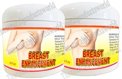 2 JAR X4 OZ BREAST ENHACEMENT FIRMING BUST ENHANCER CREAM,BELLA MUST UP UPLIFT