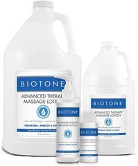 BIOTONE Advanced Therapy Massage Lotion, Hypoallergenic 128 Fl Oz (Pack of 1)