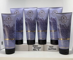 6 PCS Bath & Body Works Aromatherapy Sleep LAVENDER VANILLA Body Cream 8 oz NEW