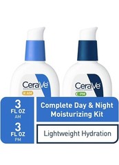 CeraVe Set PM/AM Facial Moisturizing Lotion Ultra Lighweight Brand New