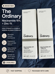 The Ordinary Niacinamide 10% + Zinc 1% Serum 30ml New Sealed Authentic