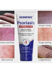 DERMFREE Psoriasis Control Body Cream Eczema Ointment with Salicylic 3.4 Ounces