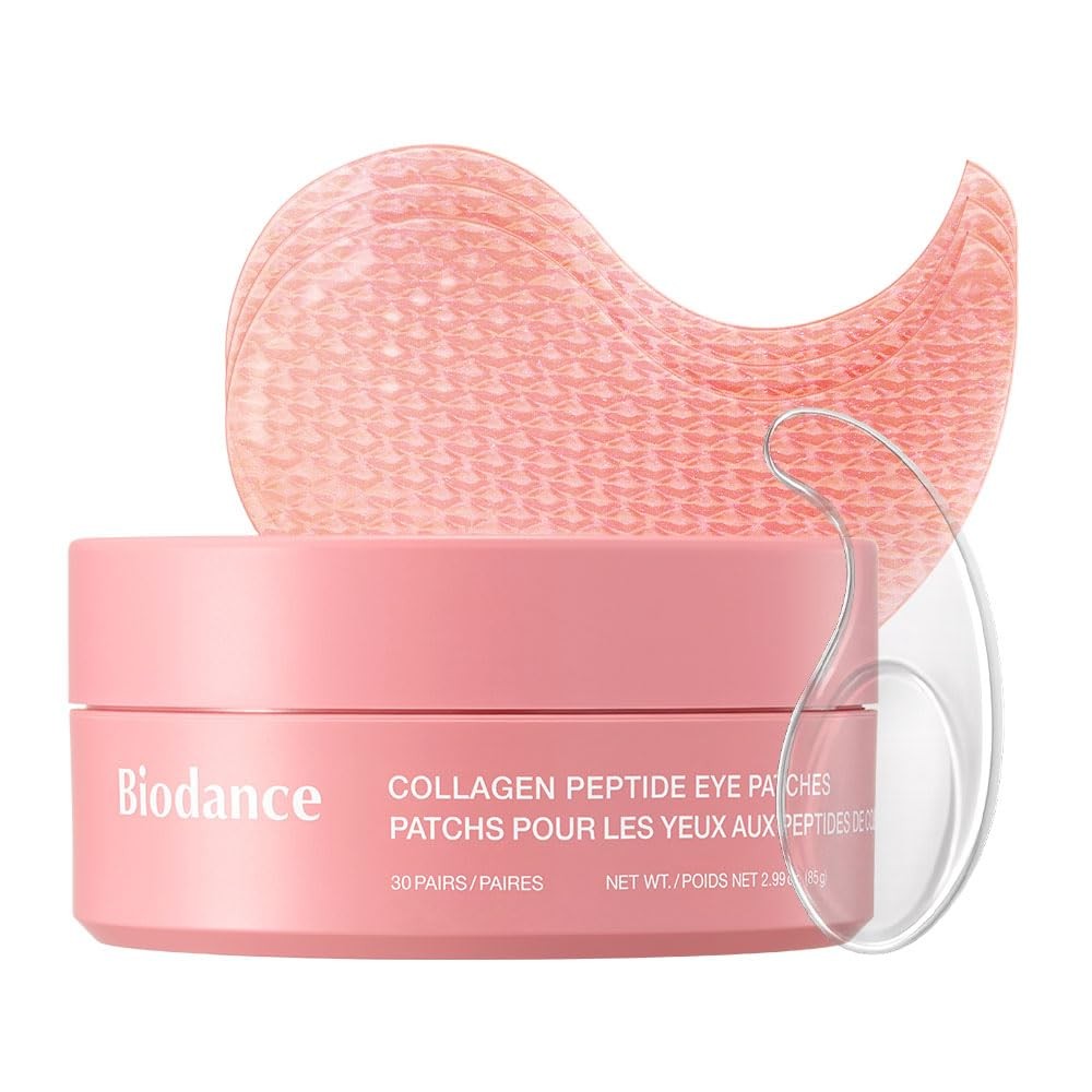 BIODANCE Collagen Peptide Eye Patches, Anti Wrinkle & Smile Line Patches for Fac