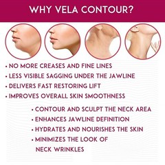 Double Chin Remover Face Lifting Firming Shaping Vela Contour 5 patches, masks