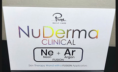 Pure Daily Care NuDerma Clinical Ne + Ar Fusion Neon/Argon Skin Therapy Wand