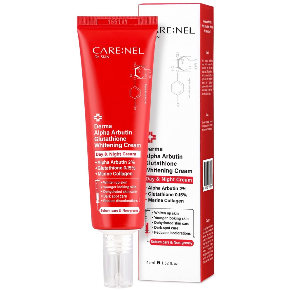 Whitening Cream for face Korea Derma Alpha Arbutin Glutathione 1.52fl.oz/45ml