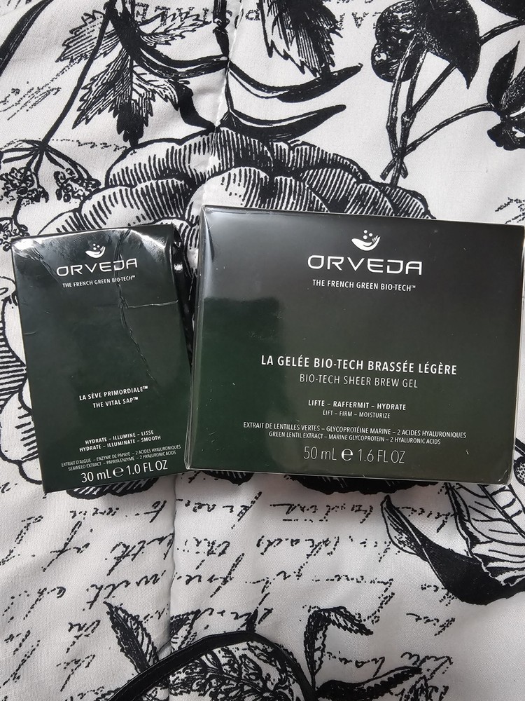 ORVEDA The French Green Bio-Tech La Gelee / Sheer Brew Gel & The Vital Sap New