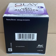 Olay Age Defying Anti- Wrinkle Night Cream With Vit B3,B5&E -60 ml