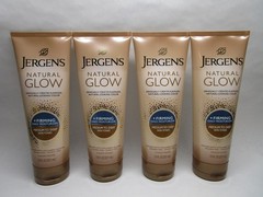 4 Pack- JERGENS Natural Glow Firming Medium To Deep Skin Tones Daily Moisturizer