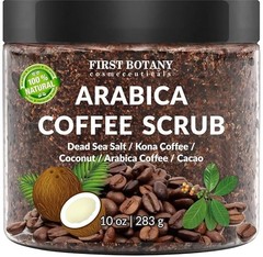 First Botany Cosmeceuticals, 100% Natural Arabica Coffee Scrub with Organic