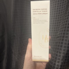 heveblue salmon caring centella Toner 6.76fl Oz New In Box Exp 4/2028