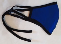 3-pack – Face Mask – Teens Youth Small – Unisex Cotton Blue Washable