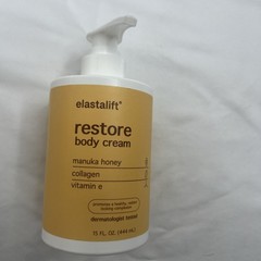 Elastalift Manuka Honey Cream Face & Body Moisturizer 15oz Hydrating Lotion