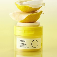 beplain Lemon C Glutathione Brightening Toner Pads 70 Sheets Korean Skincare