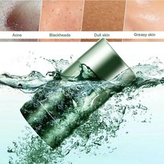 Green Tea Clay Cleansing Mask Stick Facial Blackhead Acne Remover Deep Purifying