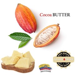 16 oz. Raw Cocoa Butter 100% Pure Natural FOOD-GRADE Prime Pressed Cacao Butter