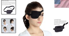 Versatile 3D Eye Patch Right Eye Pack of 2 Natural Material Perfect for Eye Care