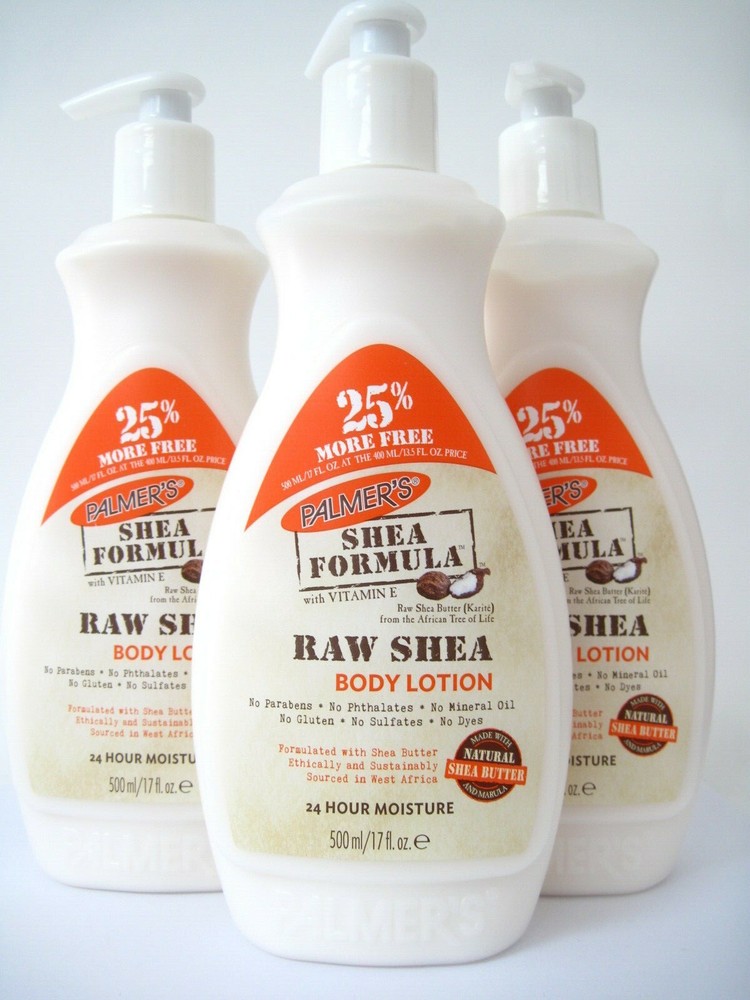 Palmer&rsquo;s Shea Formula Raw Shea Body Lotion Pump 17 oz Pack of 3