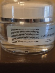Natura Labs CelluCleaner Skin Firming Anti-Wrinkle Cream Lot Of 2 Sealed