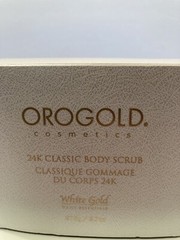 orogold cosmetics 24k classic body scrub 9.7 oz new/sealed
