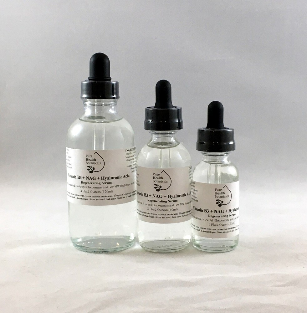 NAG + Vitamin B3 + HA Serum (N Acetyl Glucosamine+Niacinamide+Hyaluronic Acid)