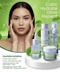 Her Choice PH Centella Asiatica Skincare Set – Foam, Toner, Serum & Cream