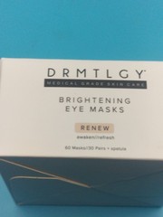 DRMTLGY Brightening Eye Masks Renew 60 Masks (30 Pairs Plus Spatula)