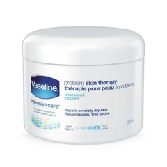 3PACK Vaseline Problem Skin Therapy Unscented Creamy Petroleum Jelly 220ml each