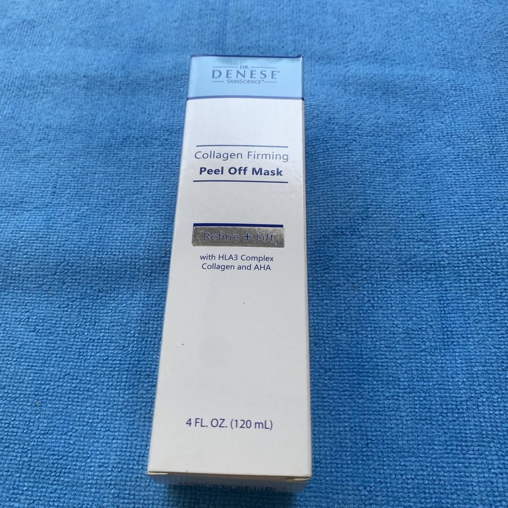 Dr. Denese Collagen Firming Peel Off Mask Hydrating Renew Glow Glass Skin 4oz
