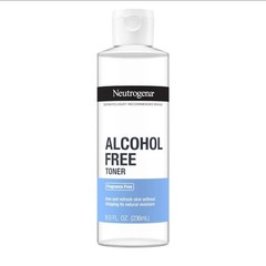 Neutrogena Alcohol-Free Gentle Daily Facial Toner, 8 Fl Oz (Pack of 1), Clear