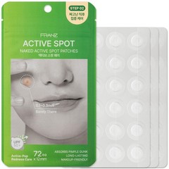 Naked Active Spot Patches (72 Count) | Hydrocolloid Pimple Treatment Patch | …