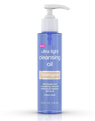Neutrogena Ultra Light Cleansing Oil & Makeup Remover for Face, 4 fl oz