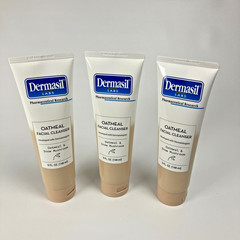 Set of 3 – Dermasil Labs Oatmeal & Snow Mushroom Facial Cleanser 5 fl oz